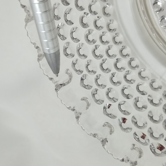 Antique EAPG Elson Glass Dewdrop Master Berry Bowl - Picture 14 of 16